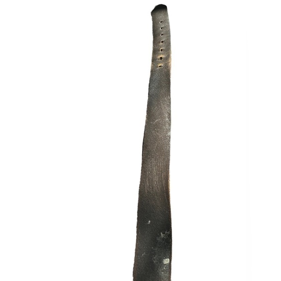 Vtg Mens Levi's Belt Split CowhideUSA Sz 38/85 Distressed Grunge Paint Work‌‌‌ - Picture 3 of 12